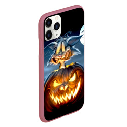 Чехол для iPhone 11 Pro матовый Halloween - фото 2