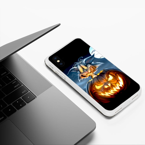 Чехол для iPhone XS Max матовый Halloween - фото 5