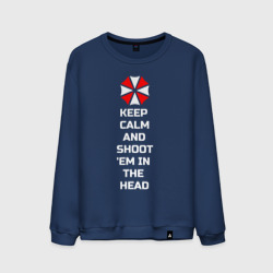 Мужской свитшот хлопок Keep calm