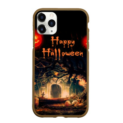 Чехол для iPhone 11 Pro Max матовый Halloween