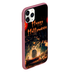 Чехол для iPhone 11 Pro матовый Halloween - фото 2