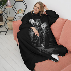 Плед с рукавами Biker dog Пёс-байкер - фото 2