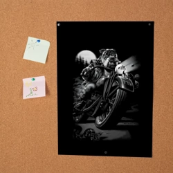 Постер Biker dog Пёс-байкер - фото 2