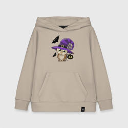 Детская толстовка хлопок Сова и хэллоуин