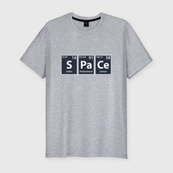 Мужская футболка хлопок Slim Space
