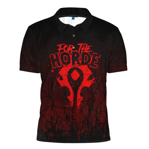 Мужская рубашка поло 3D FOR THE HORDE Фото 01 Мужская рубашка поло 3D FOR THE HORDE Фото 01