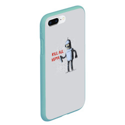 Чехол для iPhone 7Plus/8 Plus матовый Bender - Kill all Human - фото 2