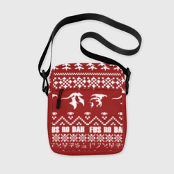 Сумка через плечо 3D TES новогодний the Elder Scrolls skyrim