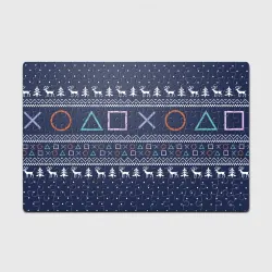 Головоломка Пазл магнитный 126 элементов Свитер геймера геометрия новый год