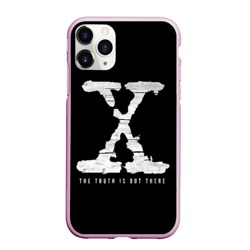 Чехол для iPhone 11 Pro Max матовый The Truth Is Out There, цвет розовый