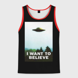 Мужская майка 3D I Want To Believe