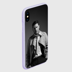 Чехол для iPhone XS Max матовый Том Харди - фото 2