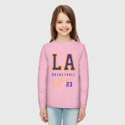 Детский лонгслив хлопок Lebron Basketball - фото 2