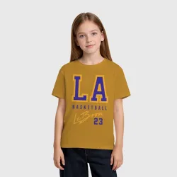 Детская футболка хлопок Lebron Basketball - фото 2