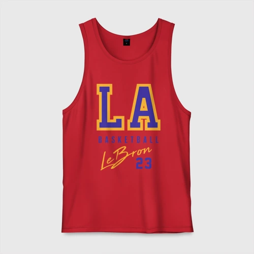Мужская майка хлопок Lebron Basketball