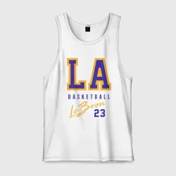 Мужская майка хлопок Lebron Basketball