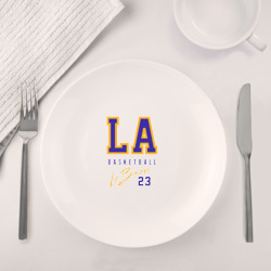 Набор: тарелка + кружка Lebron Basketball - фото 2