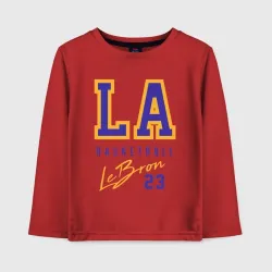 Детский лонгслив хлопок Lebron Basketball