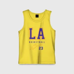 Детская майка хлопок Lebron Basketball