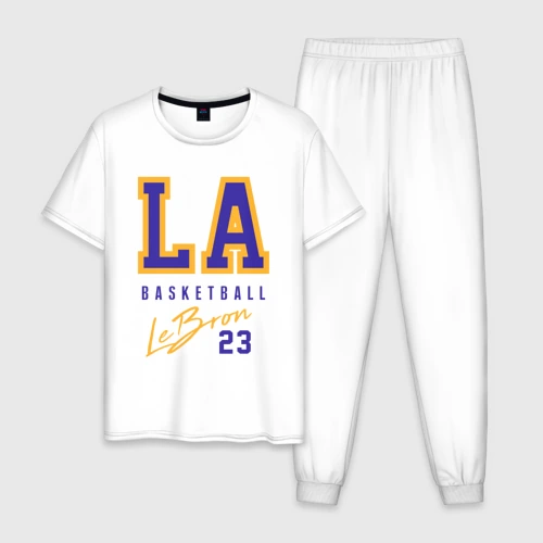 Мужская пижама хлопок Lebron Basketball