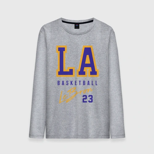Мужской лонгслив хлопок Lebron Basketball