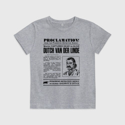 Детская футболка хлопок Red Dead Redemption 2