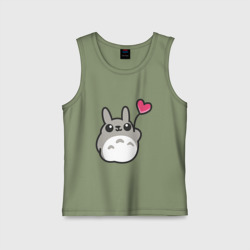 Детская майка хлопок Love Totoro заяц