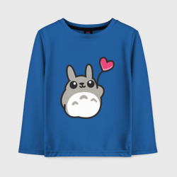 Детский лонгслив хлопок Love Totoro заяц