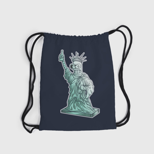 Рюкзак-мешок 3D Статуя Сомнительной Свободы - фото 6