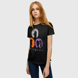 Женская футболка 3D Ребус - фото 2
