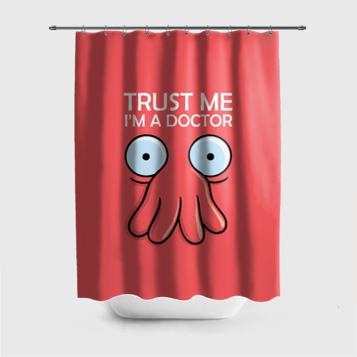 Штора 3D для ванной Trust Me I'm a Doctor