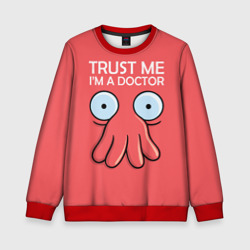 Детский свитшот 3D Trust Me I'm a Doctor