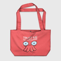 Пляжная сумка 3D Trust Me I'm a Doctor