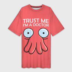 Платье-футболка 3D Trust Me I'm a Doctor