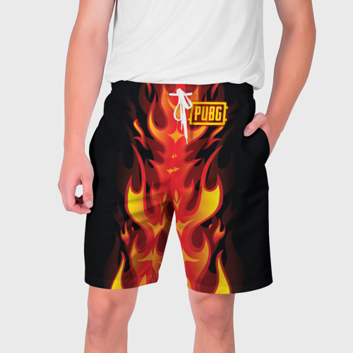 Мужские шорты 3D PUBG Fire, цвет 3D печать