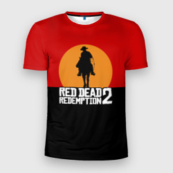 Мужская футболка 3D Slim Red Dead Redemption 2