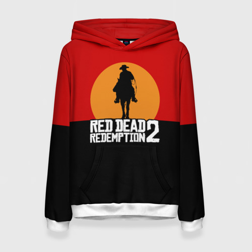 Женская толстовка 3D Red Dead Redemption 2, цвет 3D печать