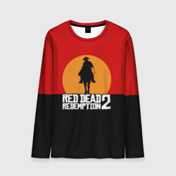 Мужской лонгслив 3D Red Dead Redemption 2