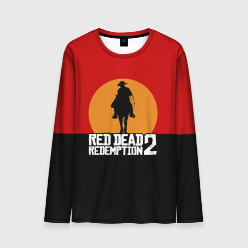 Мужской лонгслив 3D Red Dead Redemption 2, цвет 3D печать