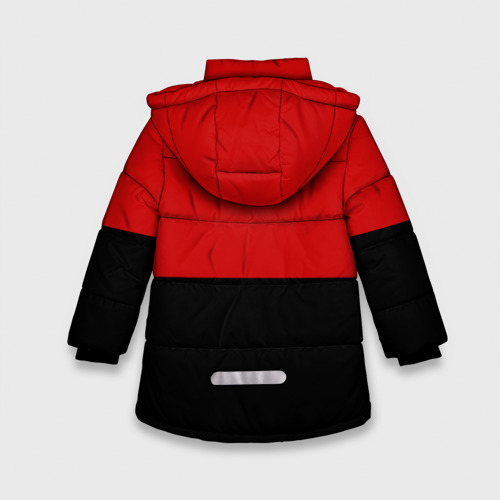 Зимняя куртка для девочек 3D Red Dead Redemption 2, цвет черный - фото 2