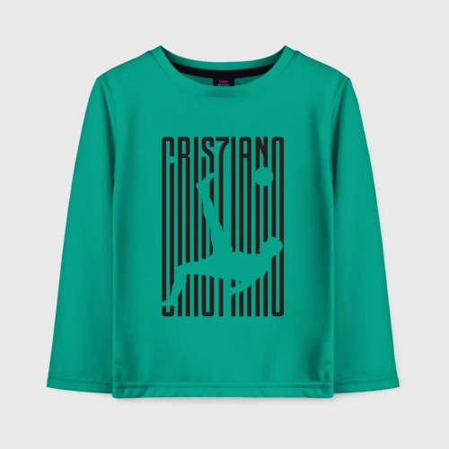 Детский лонгслив хлопок Cristiano Ronaldo