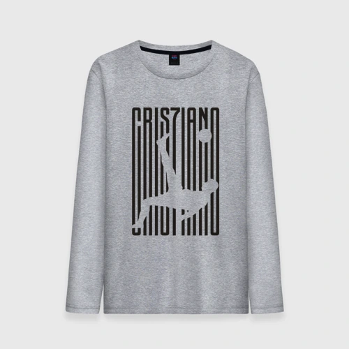Мужской лонгслив хлопок Cristiano Ronaldo