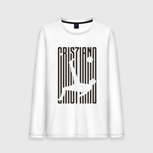Мужской лонгслив хлопок Cristiano Ronaldo