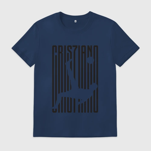 Мужская футболка хлопок Cristiano Ronaldo
