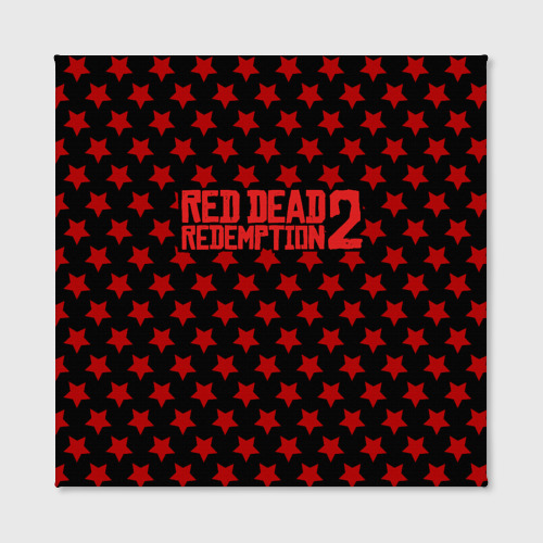 Холст квадратный Red Dead Redemption 2, цвет 3D печать - фото 2