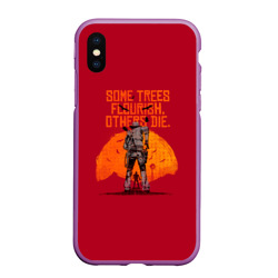 Чехол для iPhone XS Max матовый Red Dead Redemption 2