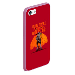 Чехол для iPhone 5/5S матовый Red Dead Redemption 2 - фото 2