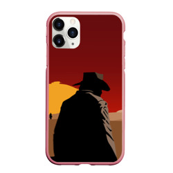 Чехол для iPhone 11 Pro Max матовый Red Dead Redemption 2