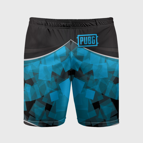 Мужские шорты спортивные PUBG Steel Armor, цвет 3D печать