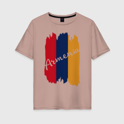 Женская футболка хлопок Oversize Армения